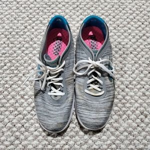 Gray comfy women shoes 9.5